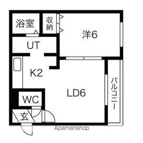 パラッツォ平岸の間取り写真