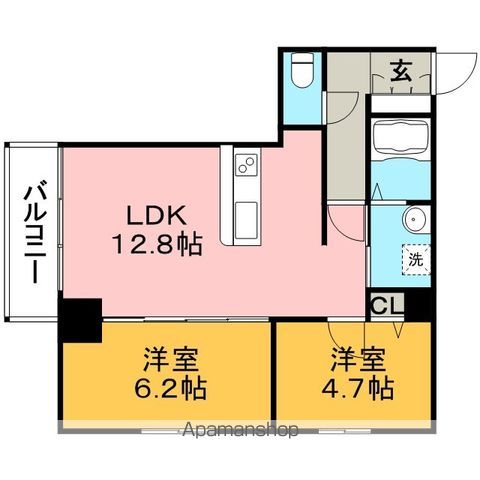 同じ建物の物件間取り写真 - ID:240029925011