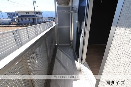 レトア本町西[1K/27.7m2]のバルコニー