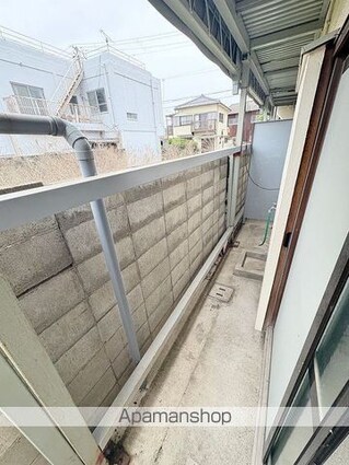 神明荘[2K/27m2]のバルコニー