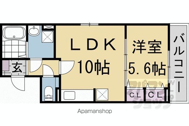 ヒカルサ京都北山栗栖Iの間取り写真