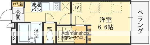 レオパレスNSクロスRの間取り写真