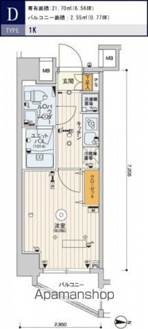 スカイコートパレス一橋学園の間取り写真