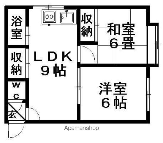 レジデンス平岡の間取り写真