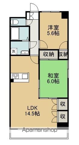 マンションひいらぎの間取り写真