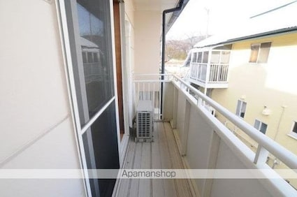 ハイツアララギ[2LDK/67.07m2]のバルコニー