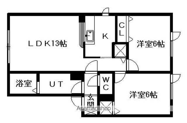 セジュールパレの間取り写真