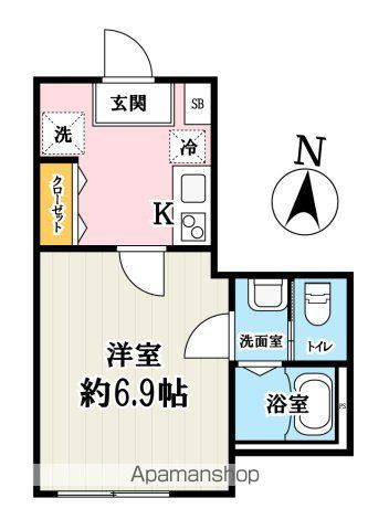 キャメル川口芝4丁目の間取り写真