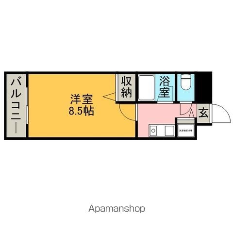 【福岡市東区香住ヶ丘のマンションの間取り】