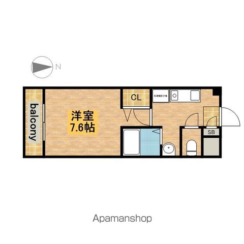 アミュズマン亀城の間取り写真