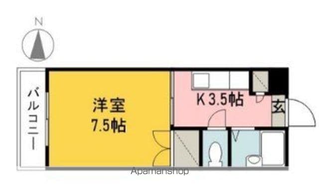 アネーロ鉄砲町の間取り写真