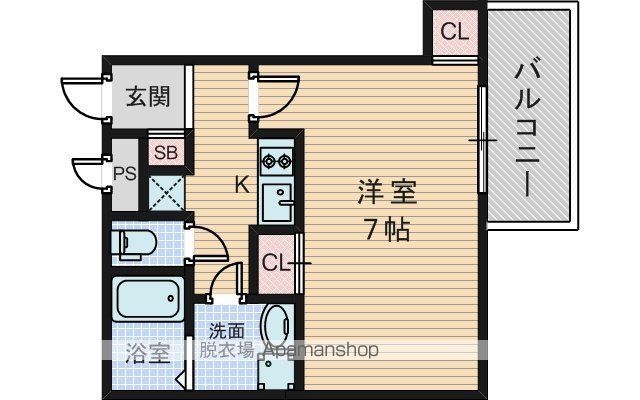 AILE柴島の間取り写真