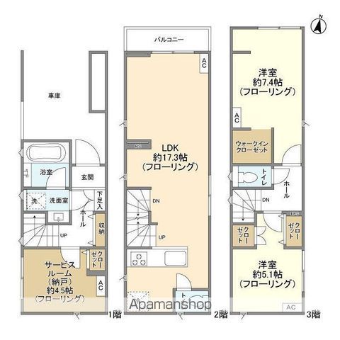 ＫＯＬＥＴ阿佐ヶ谷０６の間取り