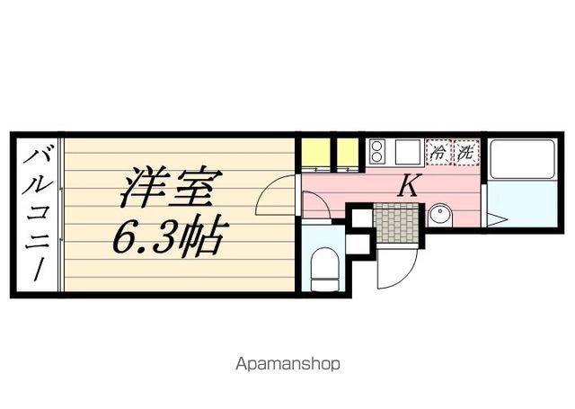 【イマージュ赤坂の間取り】