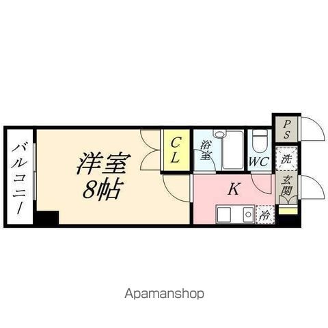 津山線 法界院駅 徒歩28分 5階建 築32年の間取り写真