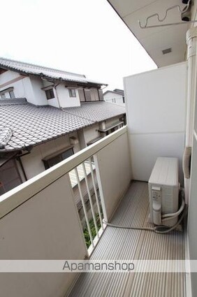 ニューエルディム伏石[1LDK/46.13m2]のバルコニー