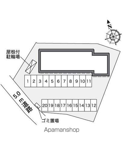 レオパレスアヴニール八幡 106 ｜ 山梨県甲斐市西八幡1205-4（賃貸アパート1K・1階・23.61㎡） その14