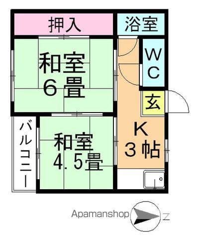 岐阜市加納南陽町２丁目&nbsp;5階建&nbsp;築60年のイメージ
