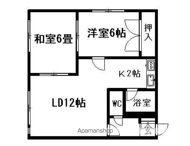 レジデンス平岡台の間取り写真