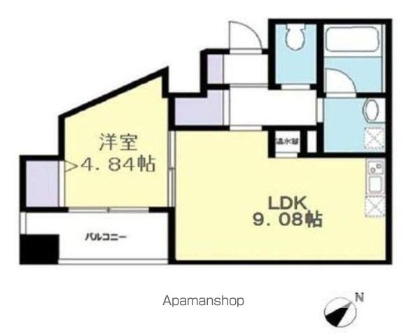 【杉並区高円寺南のマンションの間取り】