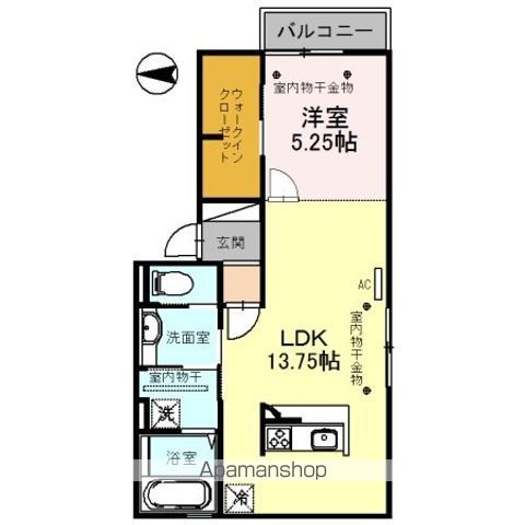 NOBLE GARDEN Eの間取り写真