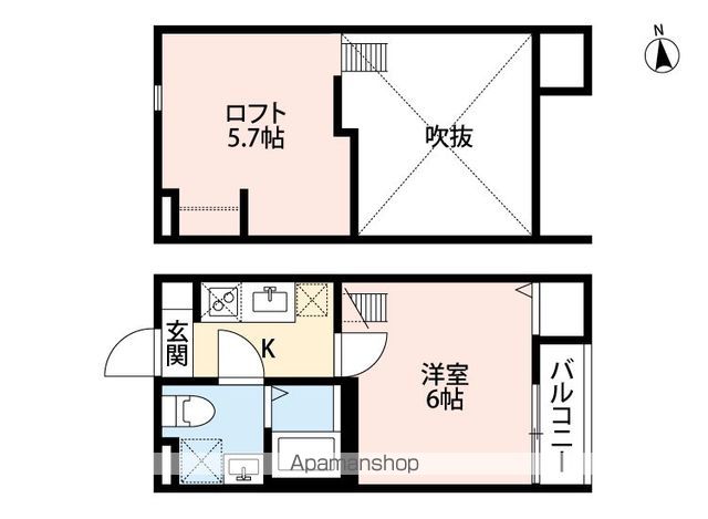 A・CORSO 松戸の間取り写真