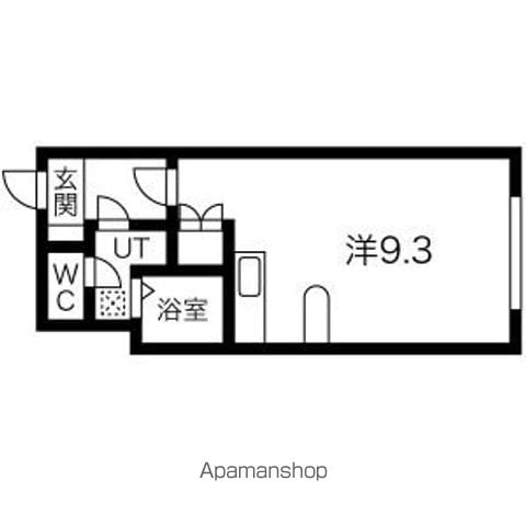 メゾンドエルミタージュ円山の間取り写真