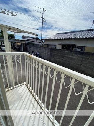 ハイツアルカディア[2LDK/50m2]のバルコニー