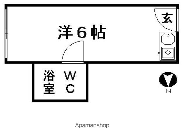 後町フラッツの間取り写真