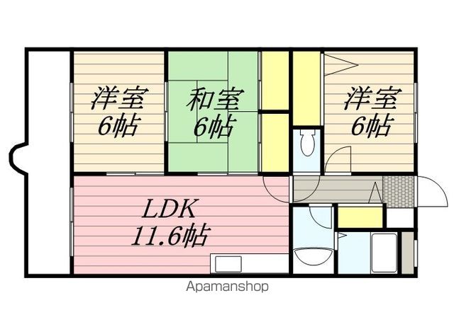 【博多の森南の間取り】