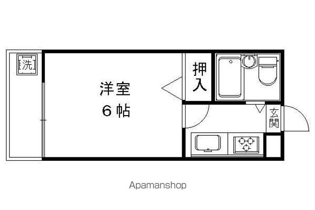 第25長栄壬生H・Tマンションの間取り写真