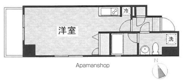 カージェ五反田の間取り写真