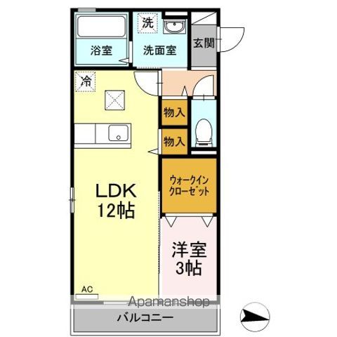 グランシエルの間取り写真