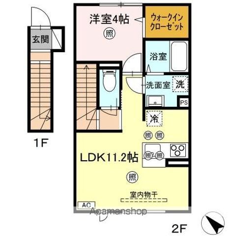 浜乃木レジデンスKの間取り写真