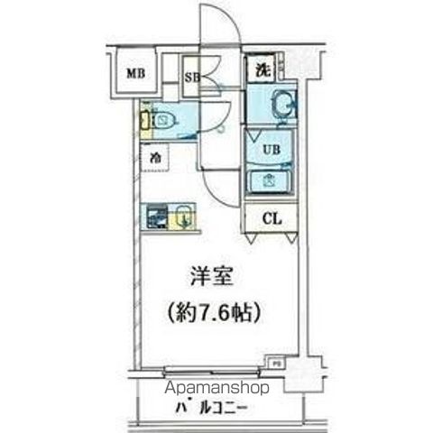 ＧＥＮＯＶＩＡ両国ＧＲＥＥＮ　ＶＥＩＬの間取り