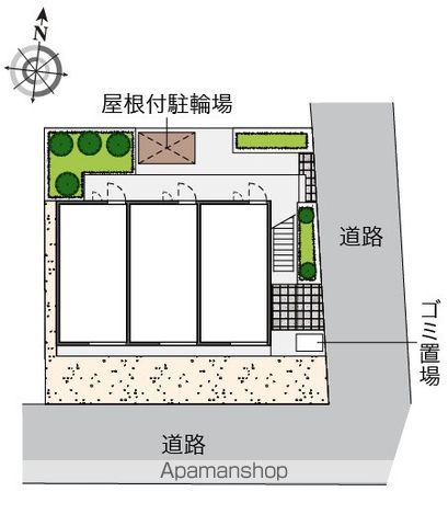 レオパレスビボ 102 ｜ 東京都杉並区阿佐谷北３丁目9-9（賃貸アパート1K・1階・20.28㎡） その17