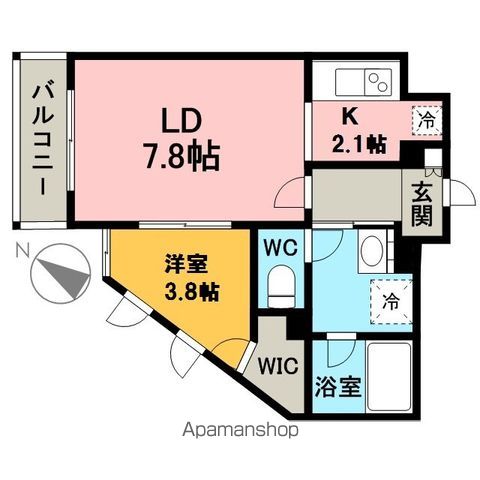 ビエネスタ千代県庁口の間取り写真