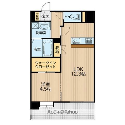 EMIUS新屋敷の間取り写真