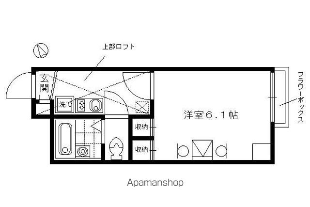 レオパレスSOARERの間取り写真