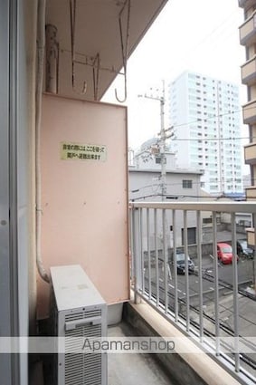 本町シングルス[1K/23.16m2]のバルコニー