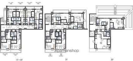 レオパレスＦｌａｔ浜松町[1K/17.54m2]の間取図