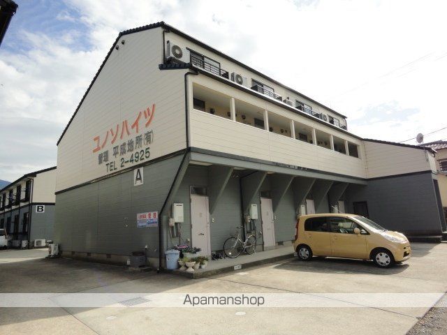 ユノソハイツA棟の外観写真