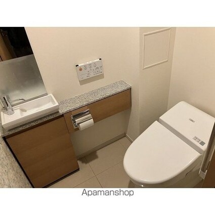 ミッドガーデン赤坂氷川[2LDK/73.11m2]のトイレ