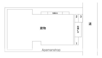 ＭＯＶＥ宇品御幸ＮＥＯ[1LDK/28.26m2]の配置図