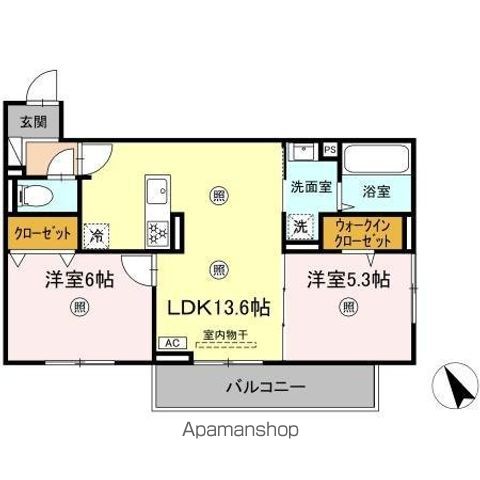 DーROOM平田台の間取り写真