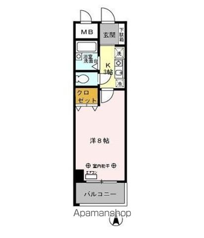 青梅市千ヶ瀬町のマンションの間取り