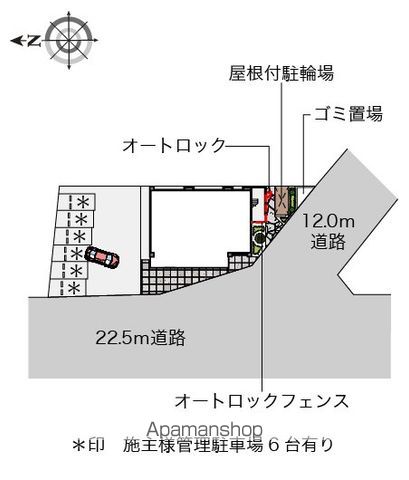 レオネクストテルス 302 ｜ 神奈川県川崎市中原区下新城２丁目4-25（賃貸マンション1R・3階・25.87㎡） その20