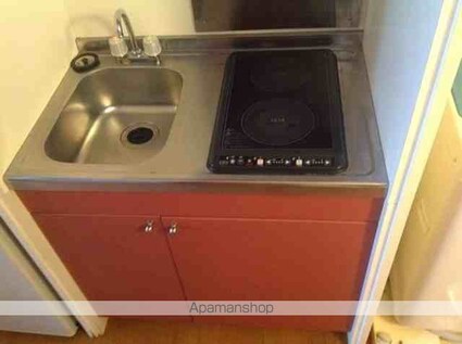 東京都世田谷区下馬３丁目[1K/18.7m2]のキッチン