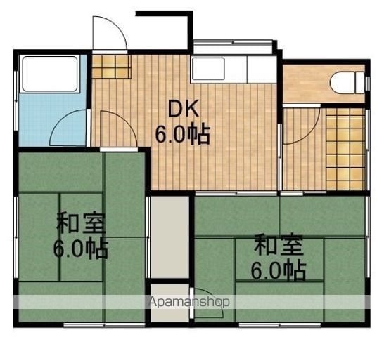 浜松市中央区 1階建 築43年の間取り写真