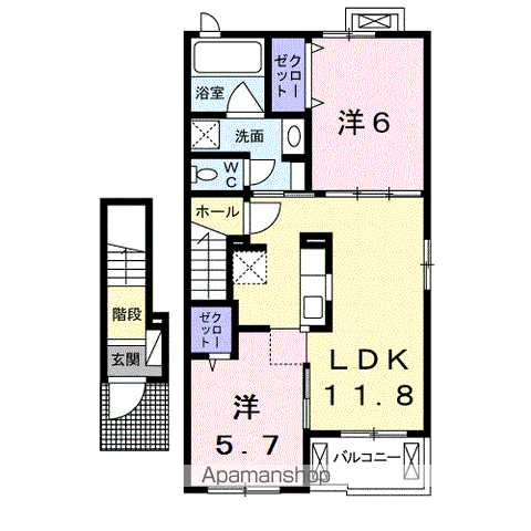 パラシオの間取り